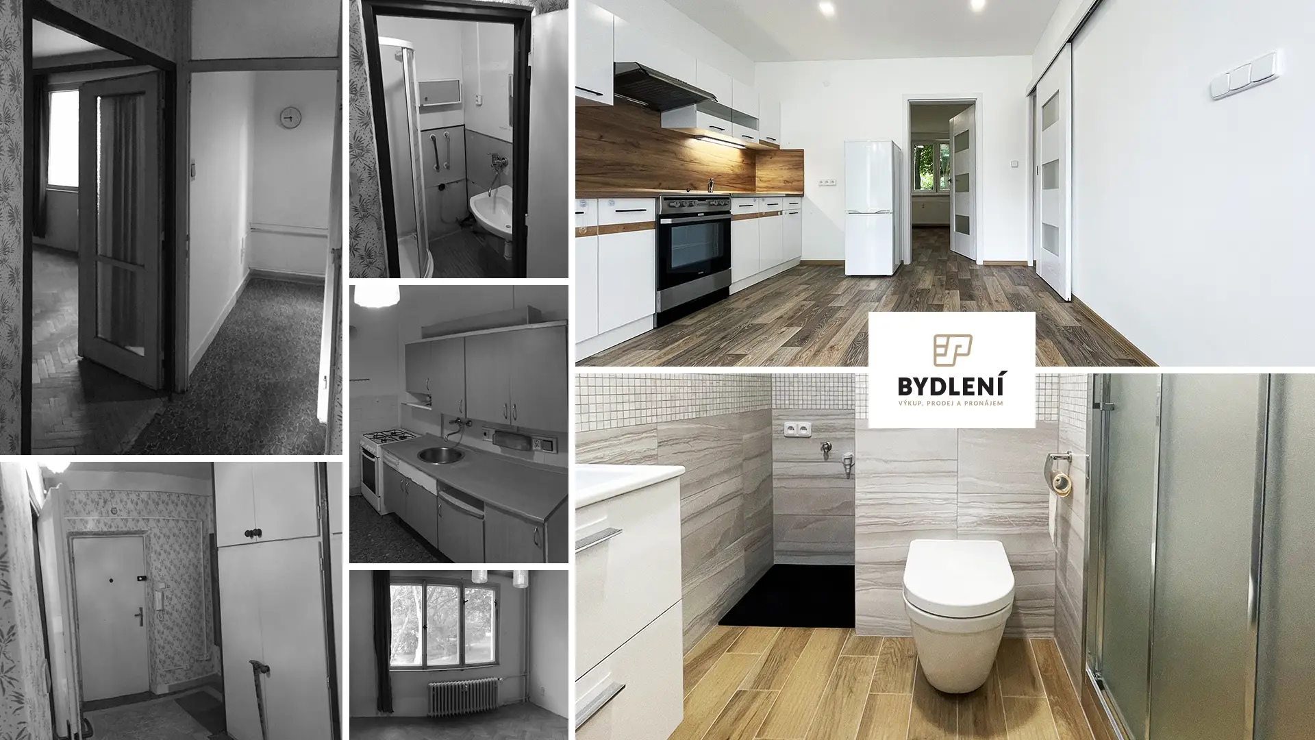 Rekonstrukce panelákového bytu v Teplicích