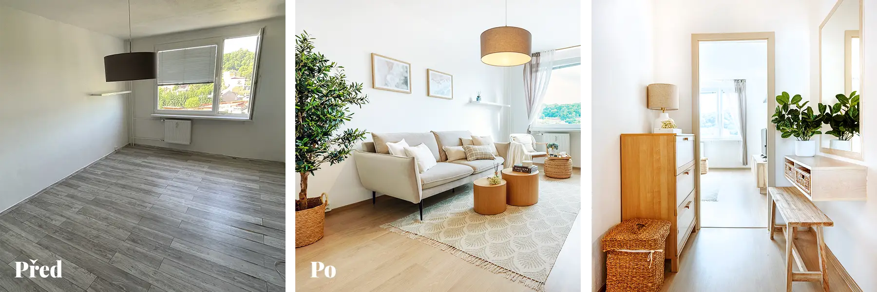 Home staging od realitní kanceláře 3P Bydlení