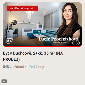 Propagace na Youtube - Lucie Procházková, 3P Bydlení