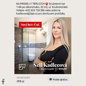 Propagace na Facebooku - Nell Kadlecová, 3P Bydlení