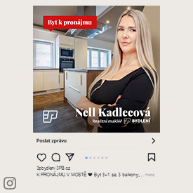 Propagace na Instagramu - Nell Kadlecová, 3P Bydlení