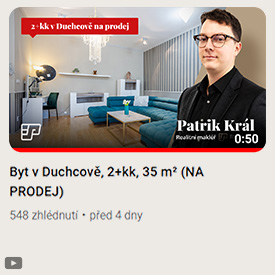 Propagace na Youtube - Patrik Král, 3P Bydlení