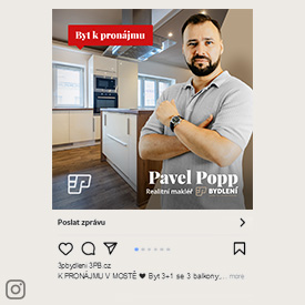 Propagace na Instagramu - Pavel Popp, 3P Bydlení