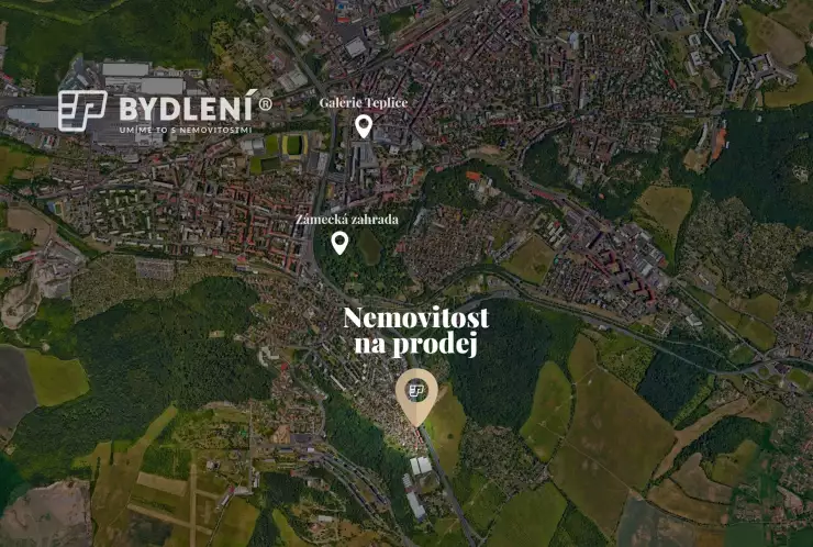 satelitní snímek