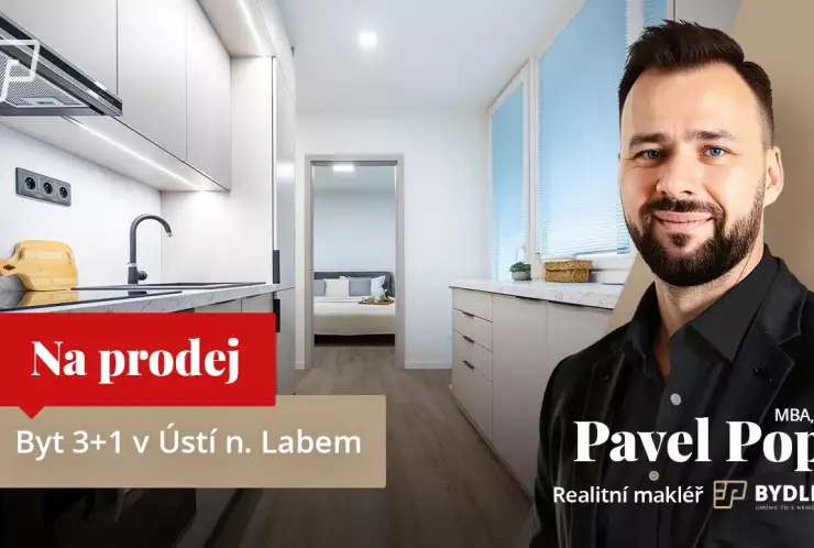 Byt 3+1+L, Kamenná, Ústí nad Labem