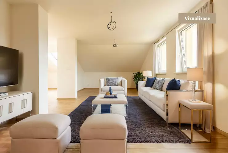 Vizualizace společenské místnosti