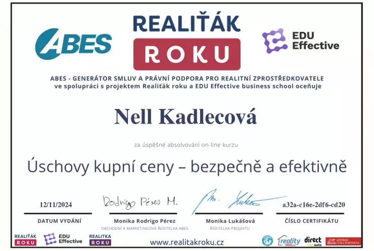 Úschovy kupní ceny - bezpečně a efektivně