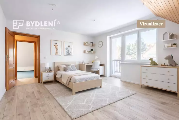 vizualizace dětský pokoj