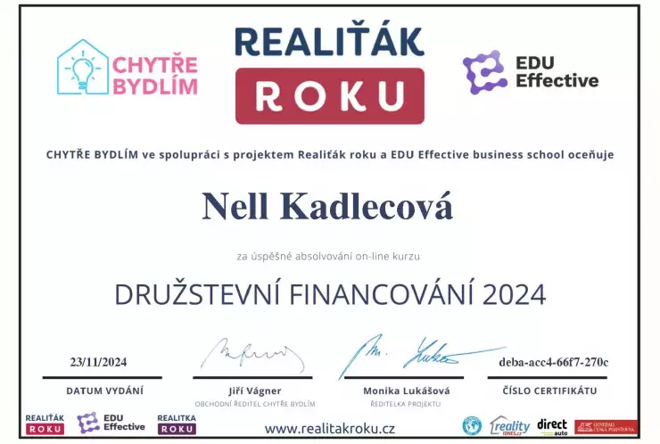 Družstevní financování 2024