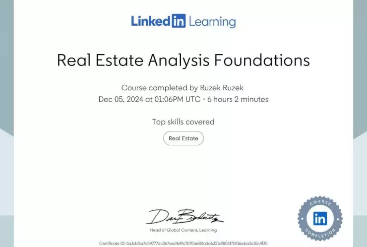 Real Estate Analysis Foundations