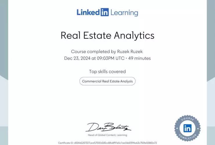 Real Estate Analytics