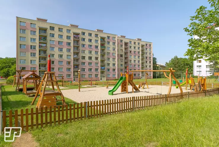 Hřiště u bytu - Plynárenská, Ústí nad Labem