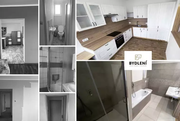 Rekonstrukce cihlového bytu v Teplicích