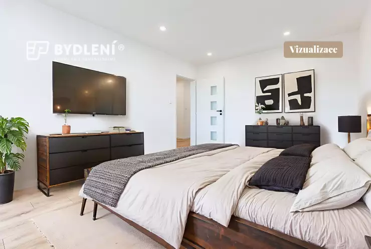 vizualizace - ložnice