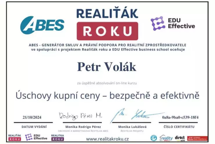 Úschovy kupní ceny - bezpečně a efektivně