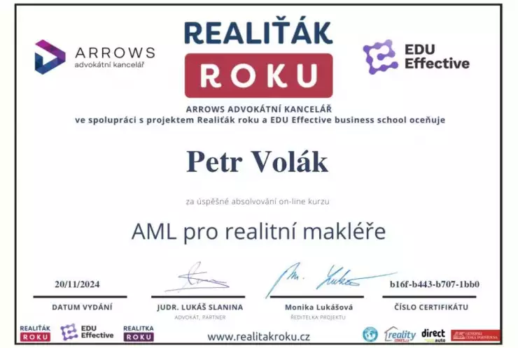 AML pro realitní makléře
