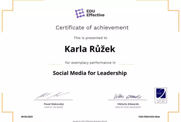 Social Media for Leadership