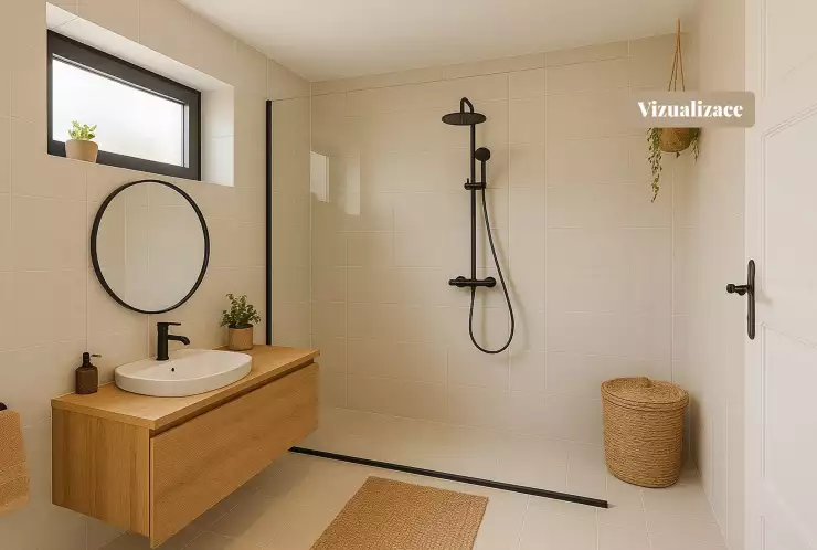 vizualizace - koupelna