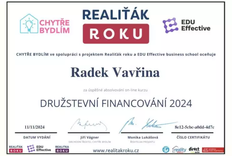 Družstevní financování 2024