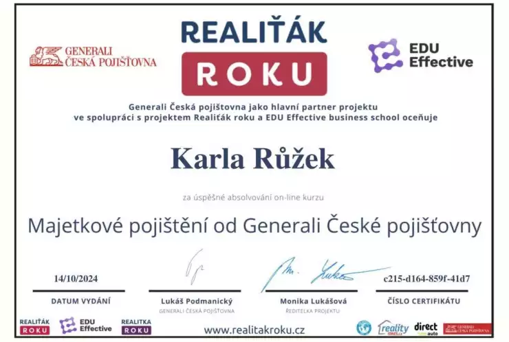 Majetkové pojištění od Generali České pojišťovny