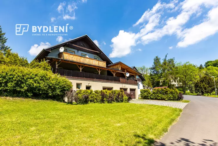 pohled na rodinný dům