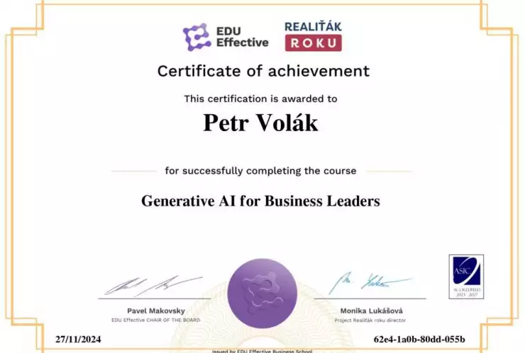 Generative AI for Business Leaders