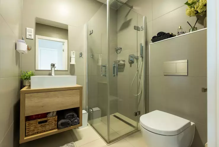 Koupelna v přízemí