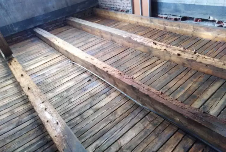 chemické ošetření proti škůdcům a plísním