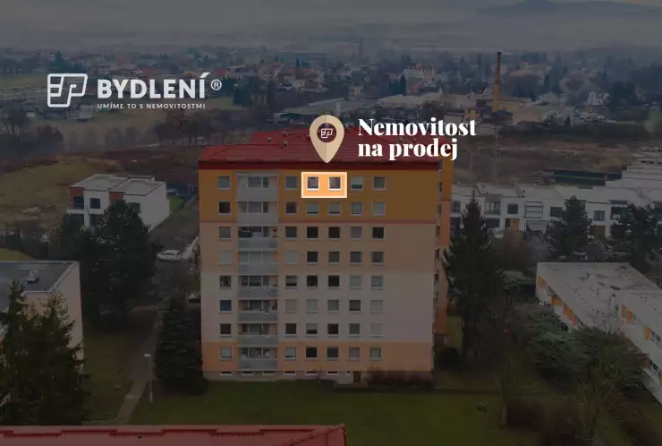vyznačení bytu na prodej