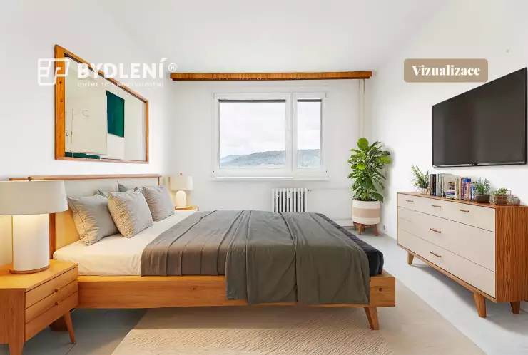 Vizualizace ložnice