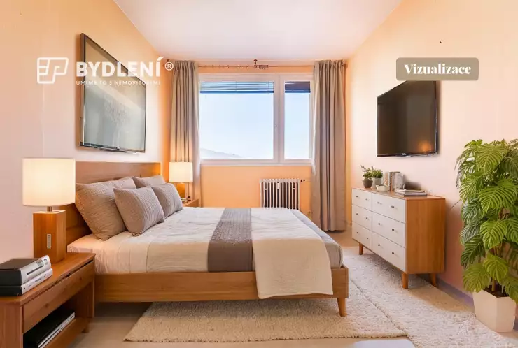 Byt 2+1+L, Sídliště, Krupka