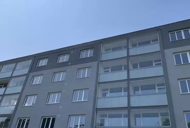 Fasáda a zateplení panelového domu
