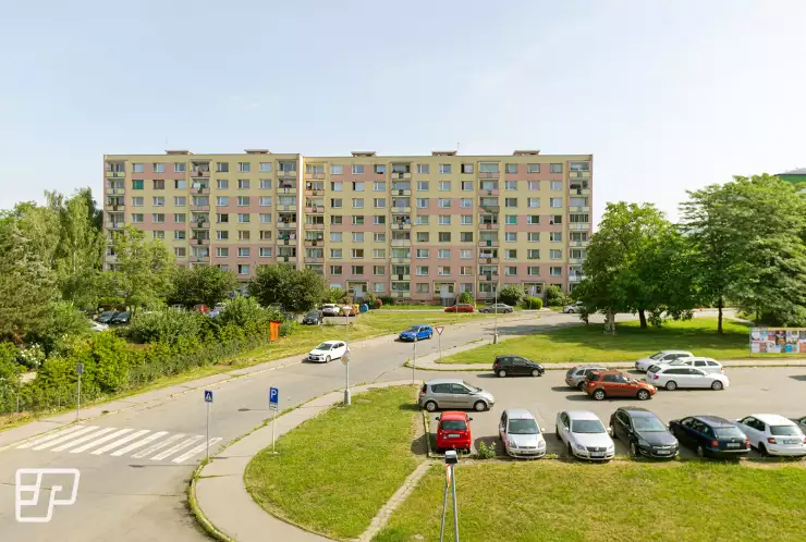 Výhled na byt - Plynárenská, Ústí nad Labem