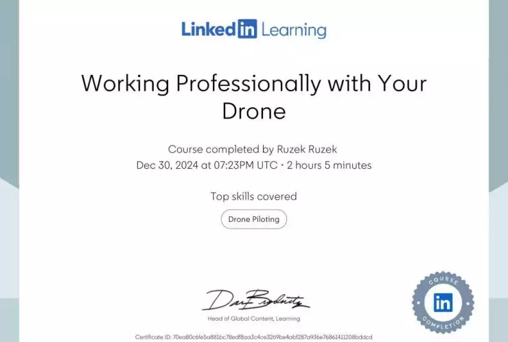 Working Professionally with Your Drone