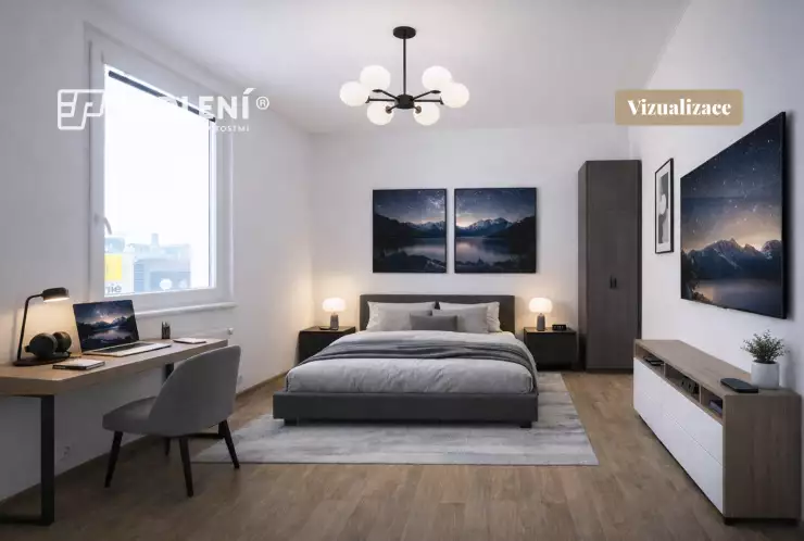 vizualizace - ložnice