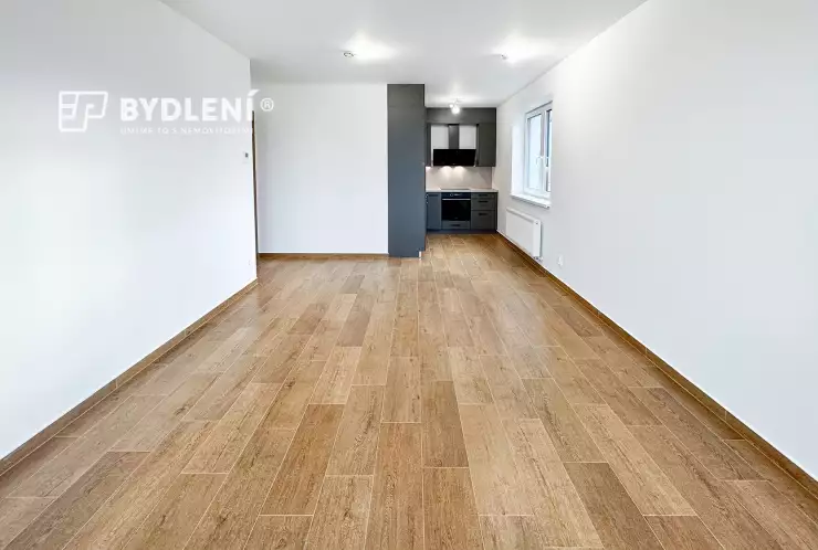 obývací pokoj s kuchyňským koutem