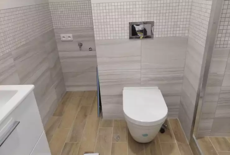 koupelna s WC po rekonstrukci