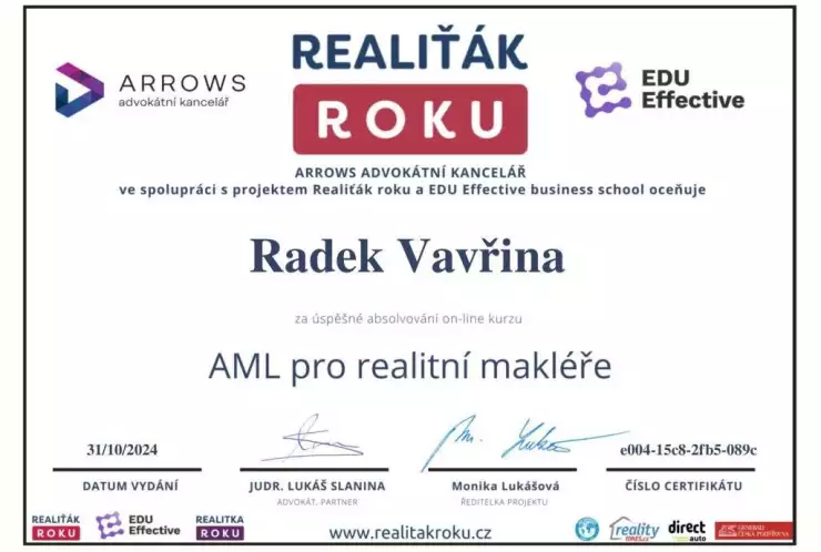 AML pro realitní makléře