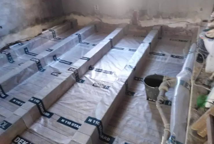 instalace parozábrany