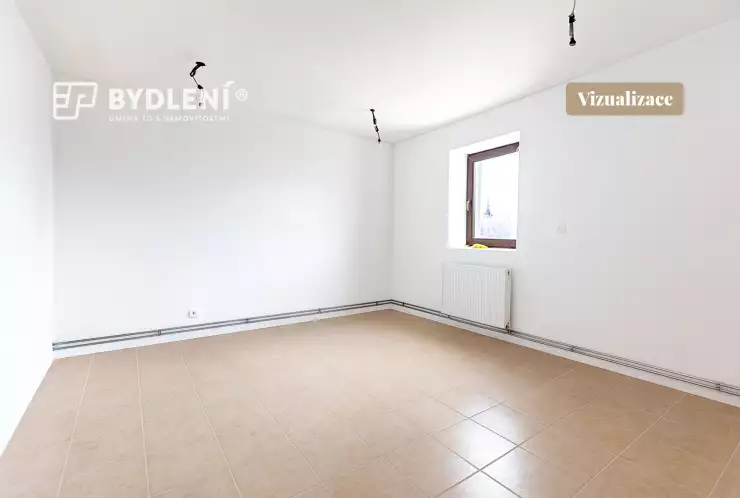 vizualizace - budoucí pokoj