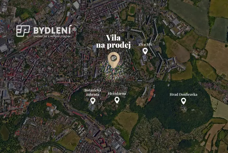 satelitní snímek