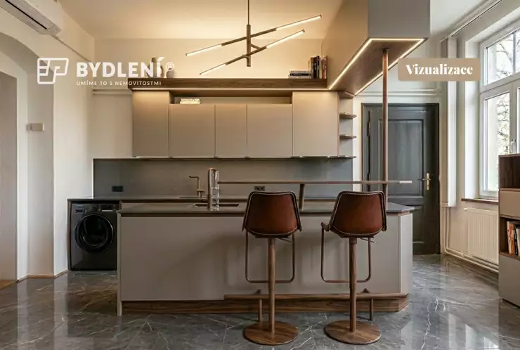 vizualizace - kuchyň