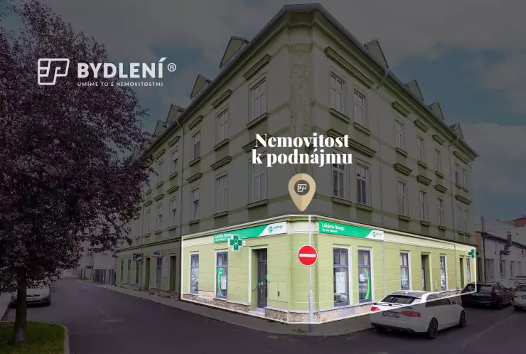 vyznačení prostor k podnájmu