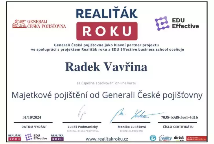 Majetkové pojištění od Generali České pojišťovny