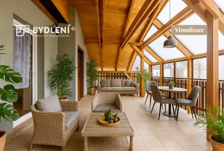 Vizualizace zimní zahrady