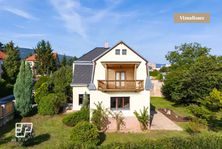 vizualizace přístavby balkónu