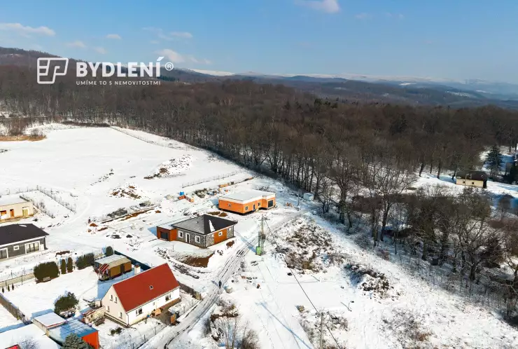 Pohled na dům - leden 2026