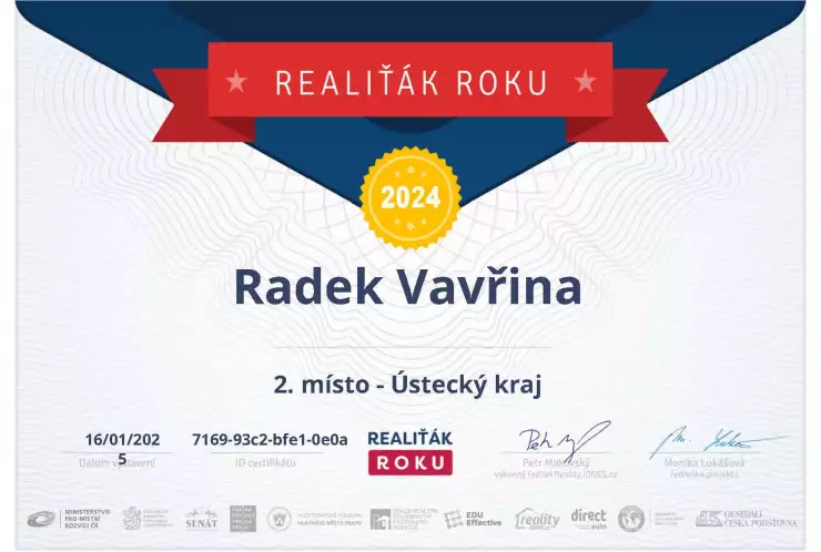 Realiťák roku 2024 - 2. místo v Ústeckém kraji