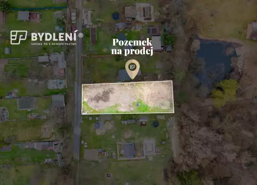 Pozemek 622 m², Novosedlice