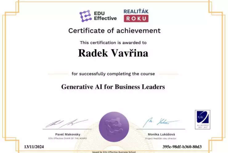 Generative AI for Business Leaders